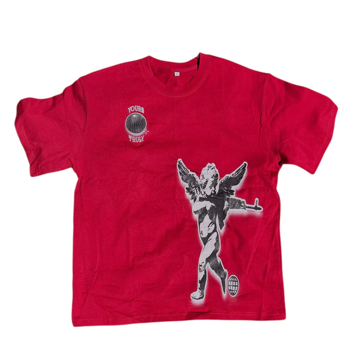 Red YoursTruly Cupid T-Shirt