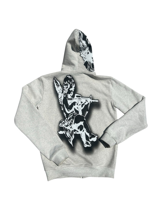 Snow Grey YoursTruly Zip