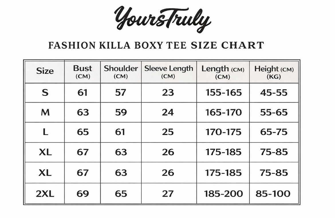 “Fashion Killa” Boxy Tee