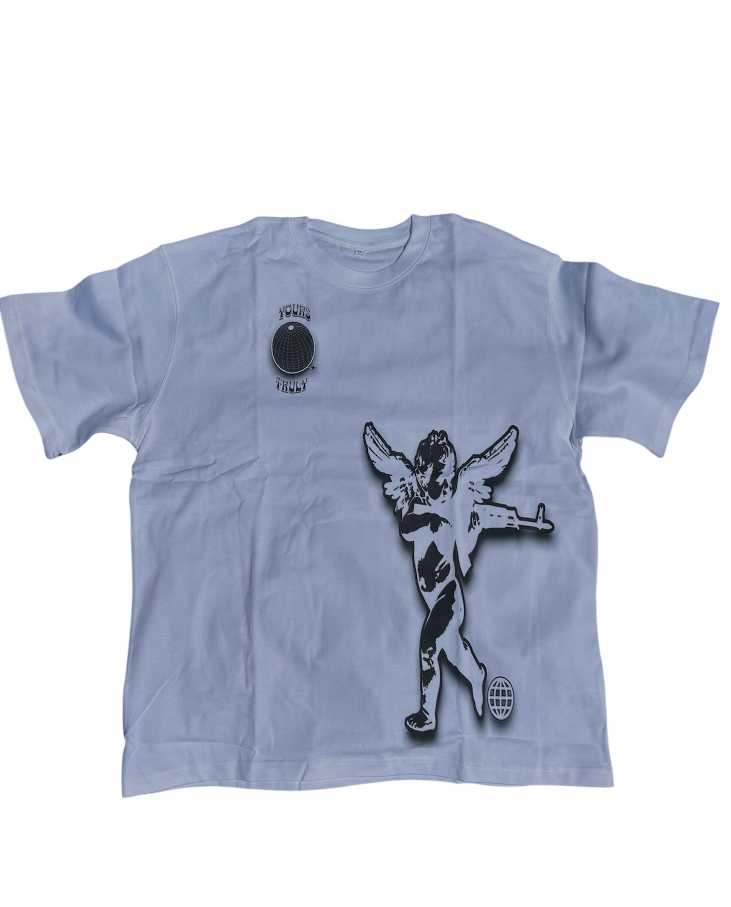White YoursTruly Cupid T-shirt