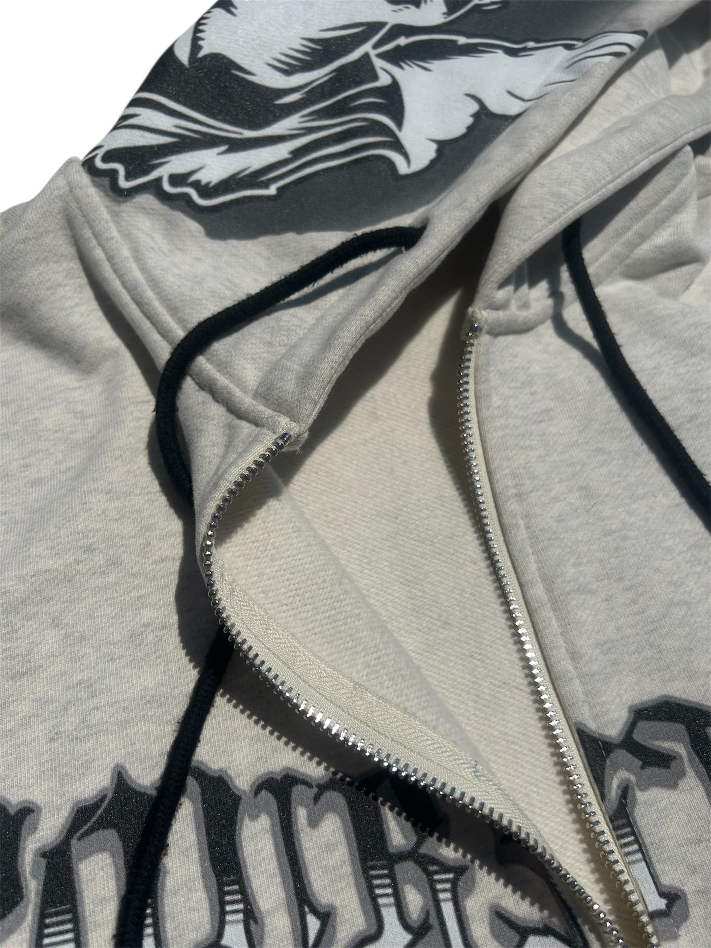 Snow Grey YoursTruly Zip