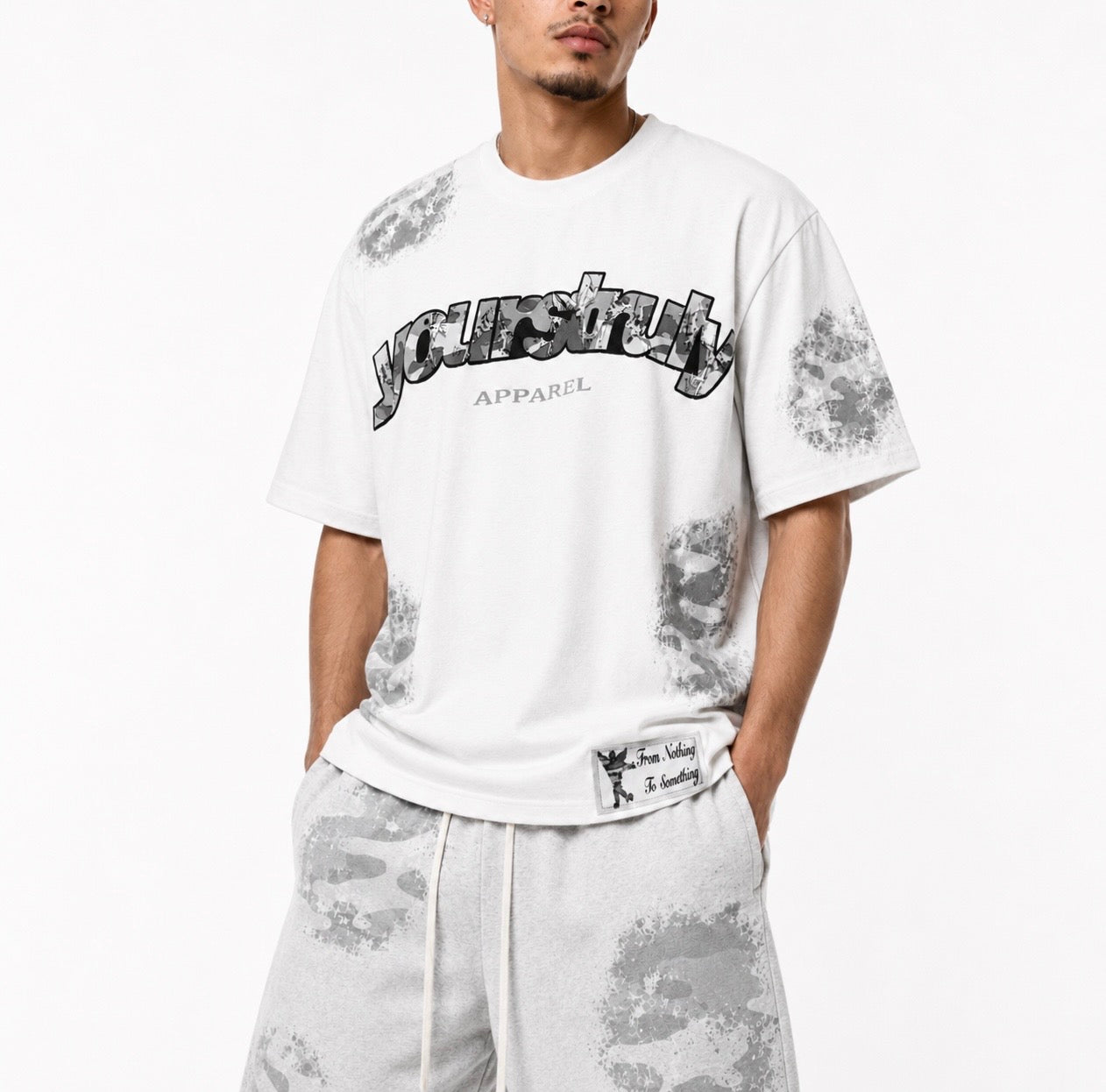 “Smoke” Boxy Tee