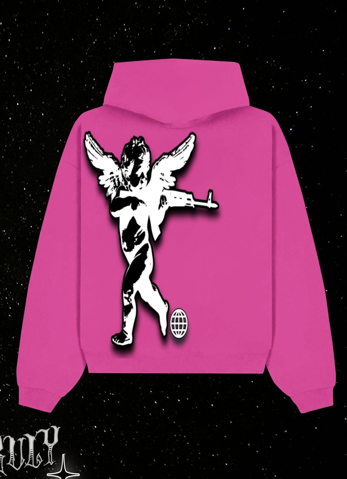 Pink YoursTruly Hoodie