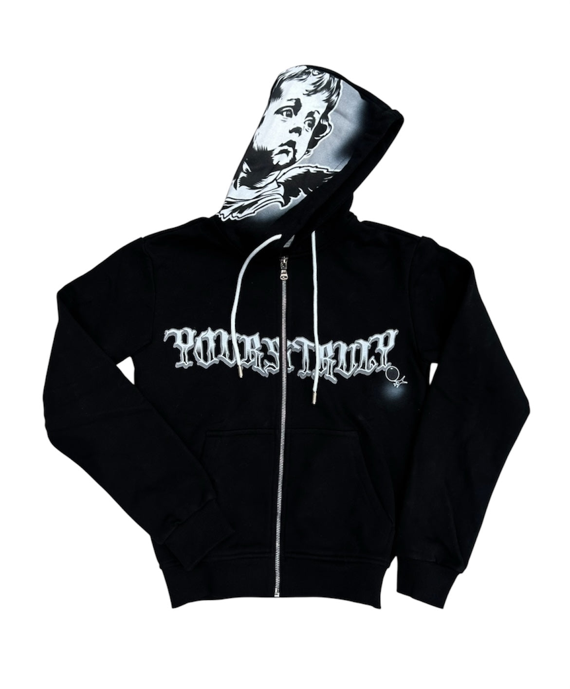 Black YoursTruly Zip up