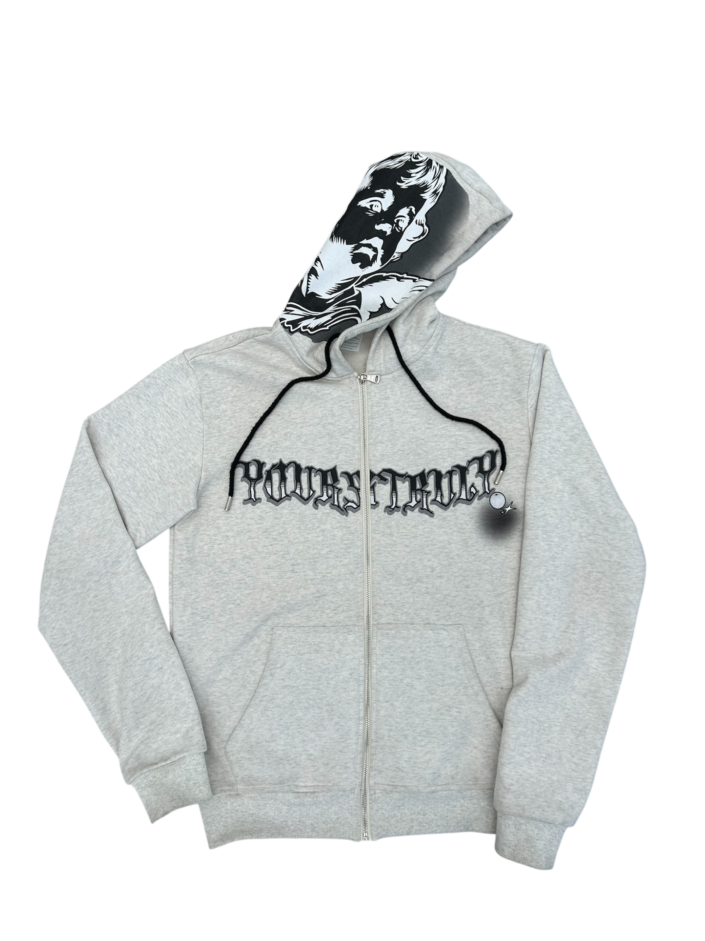 Snow Grey YoursTruly Zip