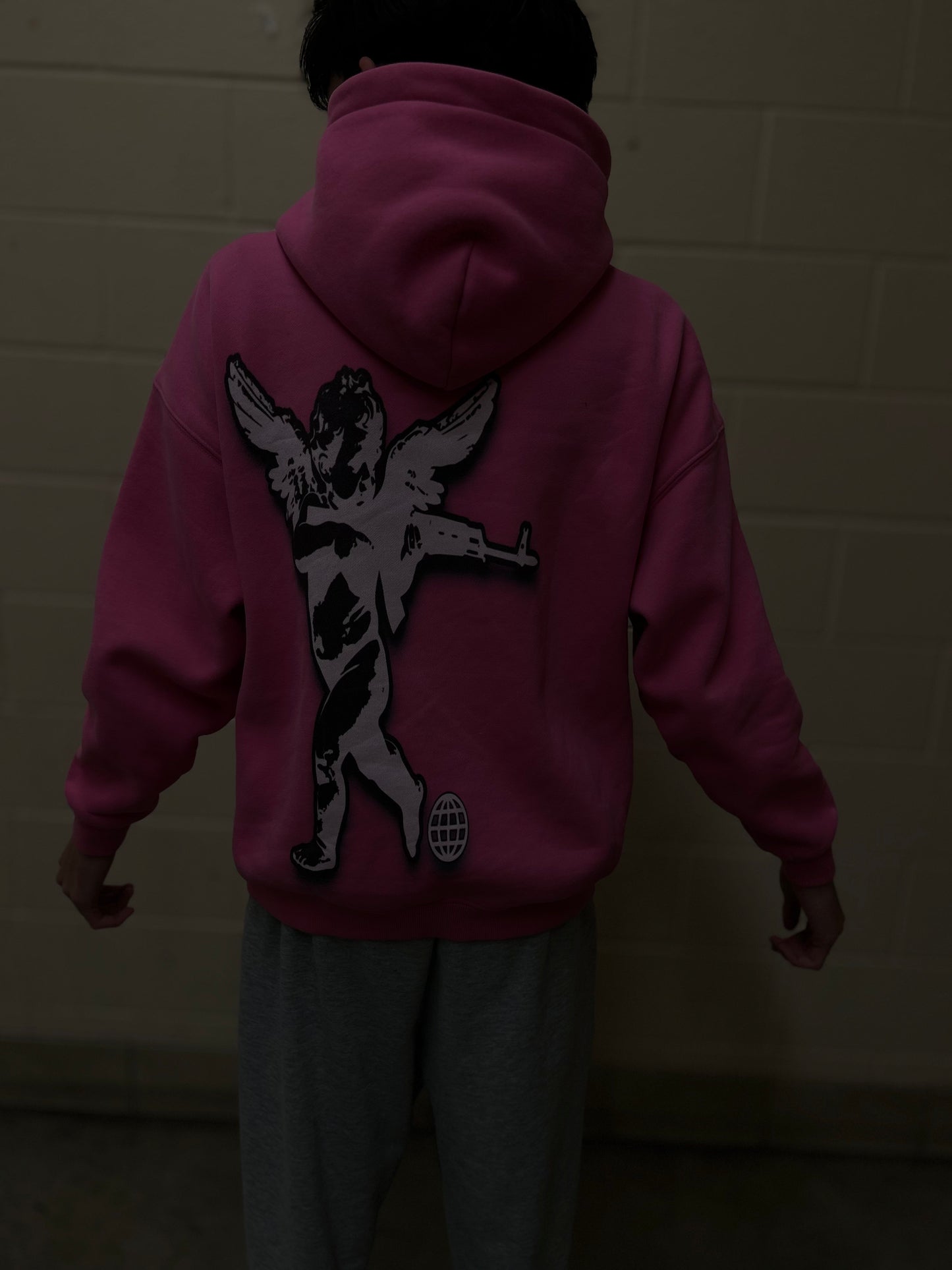 Pink YoursTruly Hoodie